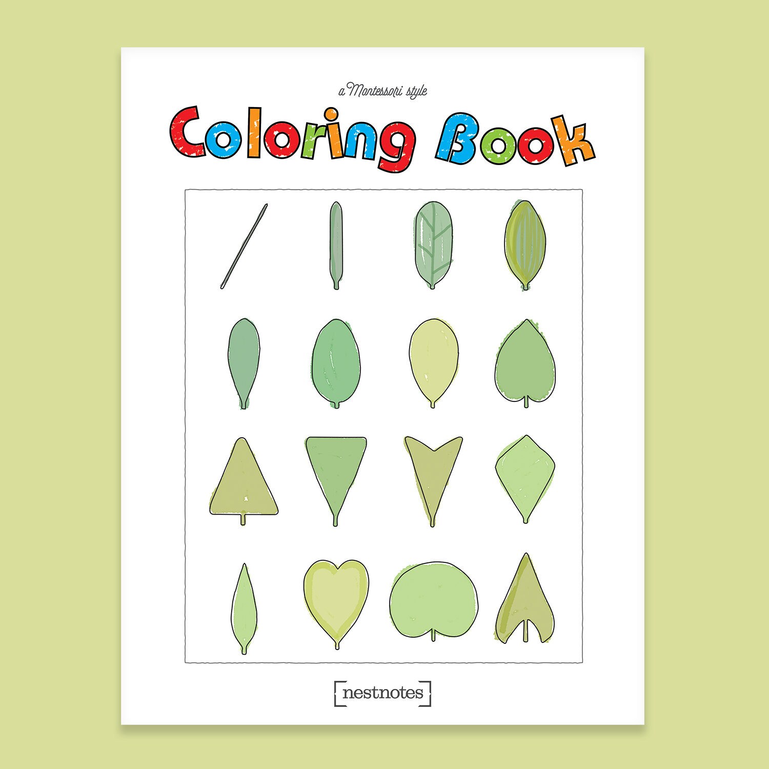 Montessori Educational Coloring Book Homeschool workbook | Etsy