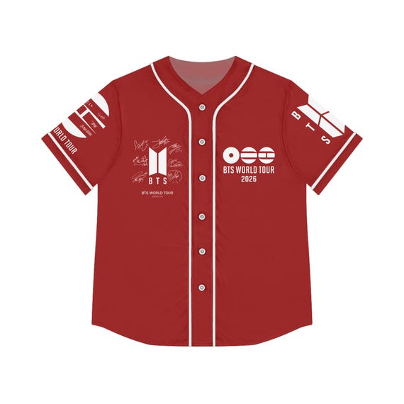 BTS Arirang World Tour Baseball Jersey - Etsy Canada