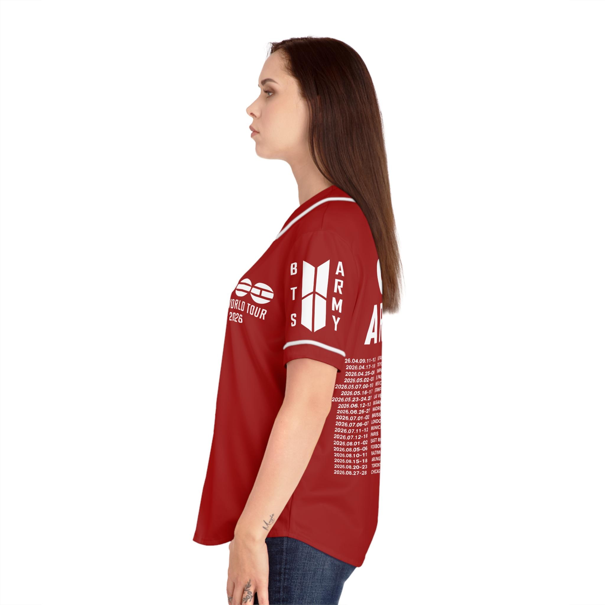 BTS Arirang World Tour Baseball Jersey - Etsy