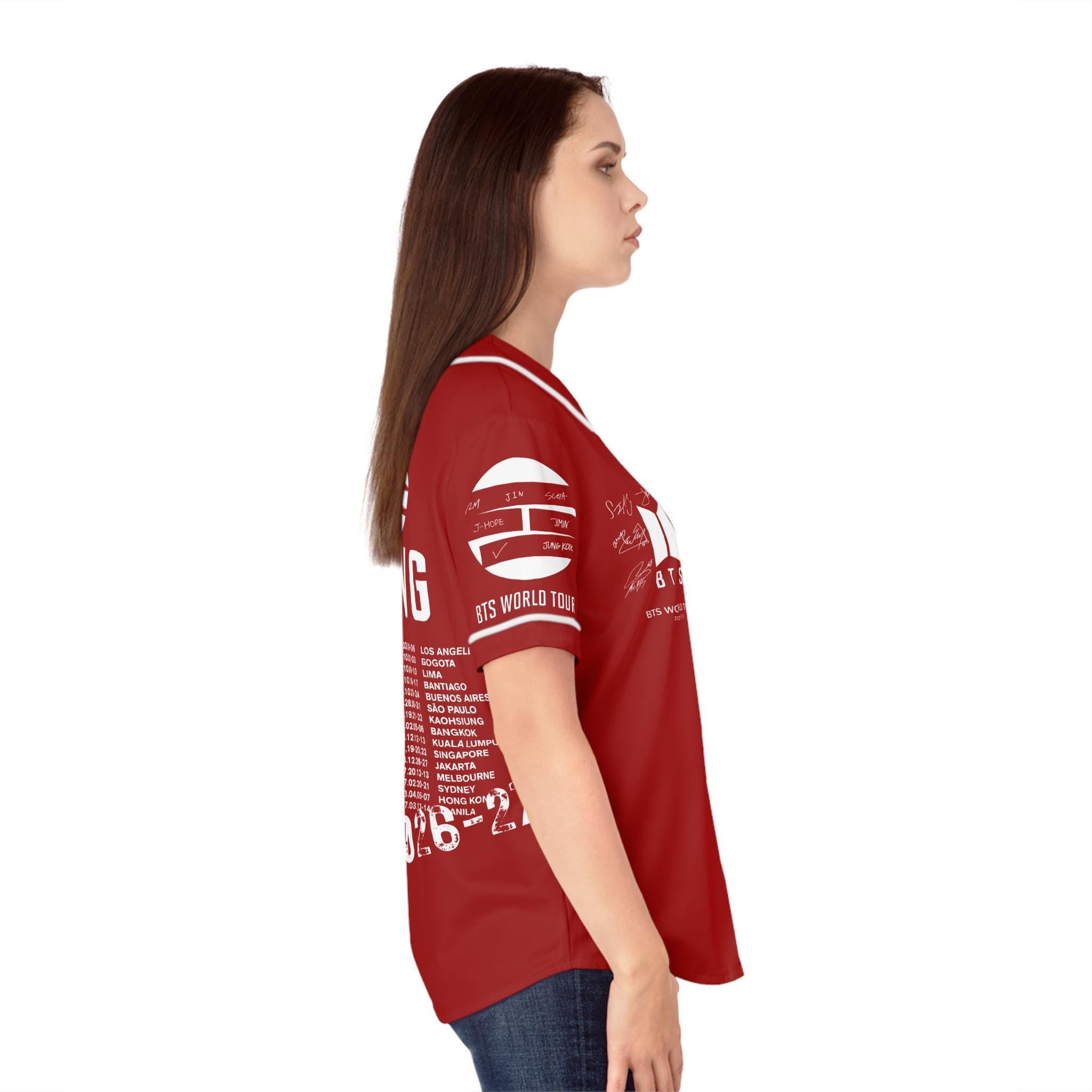 BTS Arirang World Tour Baseball Jersey - Etsy