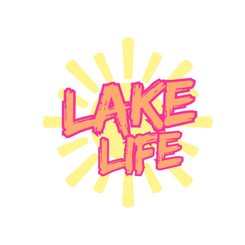 LAKE LIFE PNG Digital Download image 5