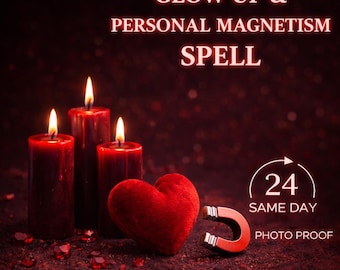 Glow Up & Personal Magnetism Spell | Attract Attention, Confidence and Irresistible Energy Upgrade