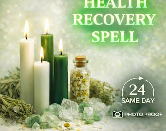 Health Recovery Spell | Healing Energy Ritual for Strength, Renewal & Emotional Balance | Same Day