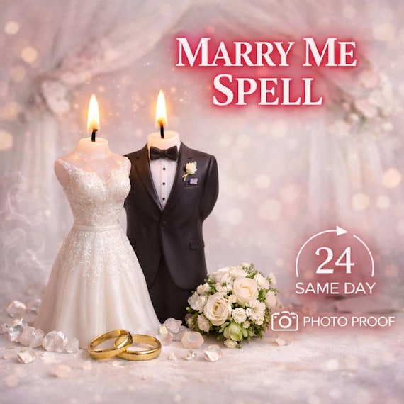 Marry Me Spell | Marriage Proposal, Commitment & Engagement Love Attraction Ritual