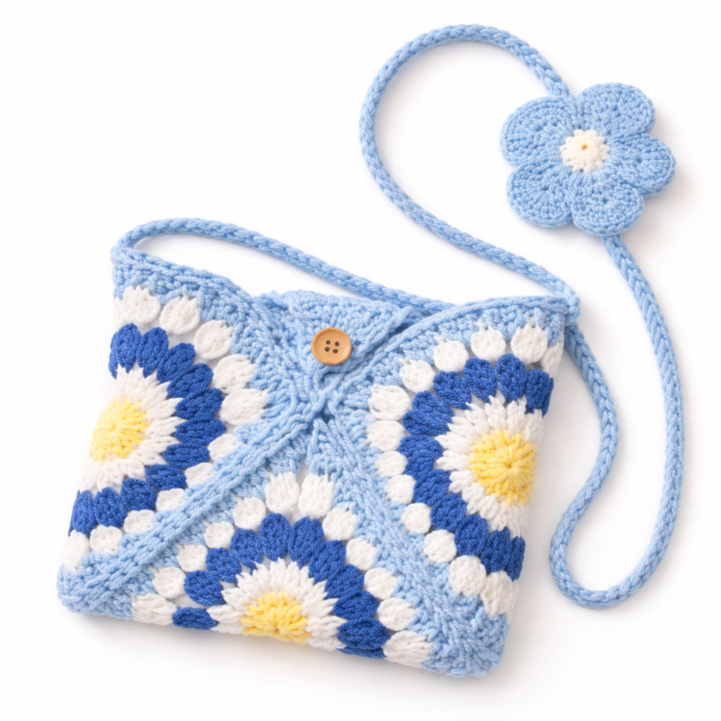 38 Sunburst Crochet Patterns for Blankets, Bags, Tops, and Home Decor 2 Sunburst Granny Square Crochet Bag