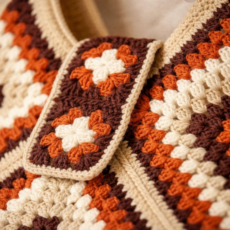 Crochet Tote Bag Pattern PDF + Video Tutorial, Granny Square Bag Pattern, Beginner Crochet Bag, Boho Crochet Bag, Instant Download