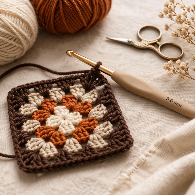 Crochet Tote Bag Pattern PDF + Video Tutorial, Granny Square Bag Pattern, Beginner Crochet Bag, Boho Crochet Bag, Instant Download