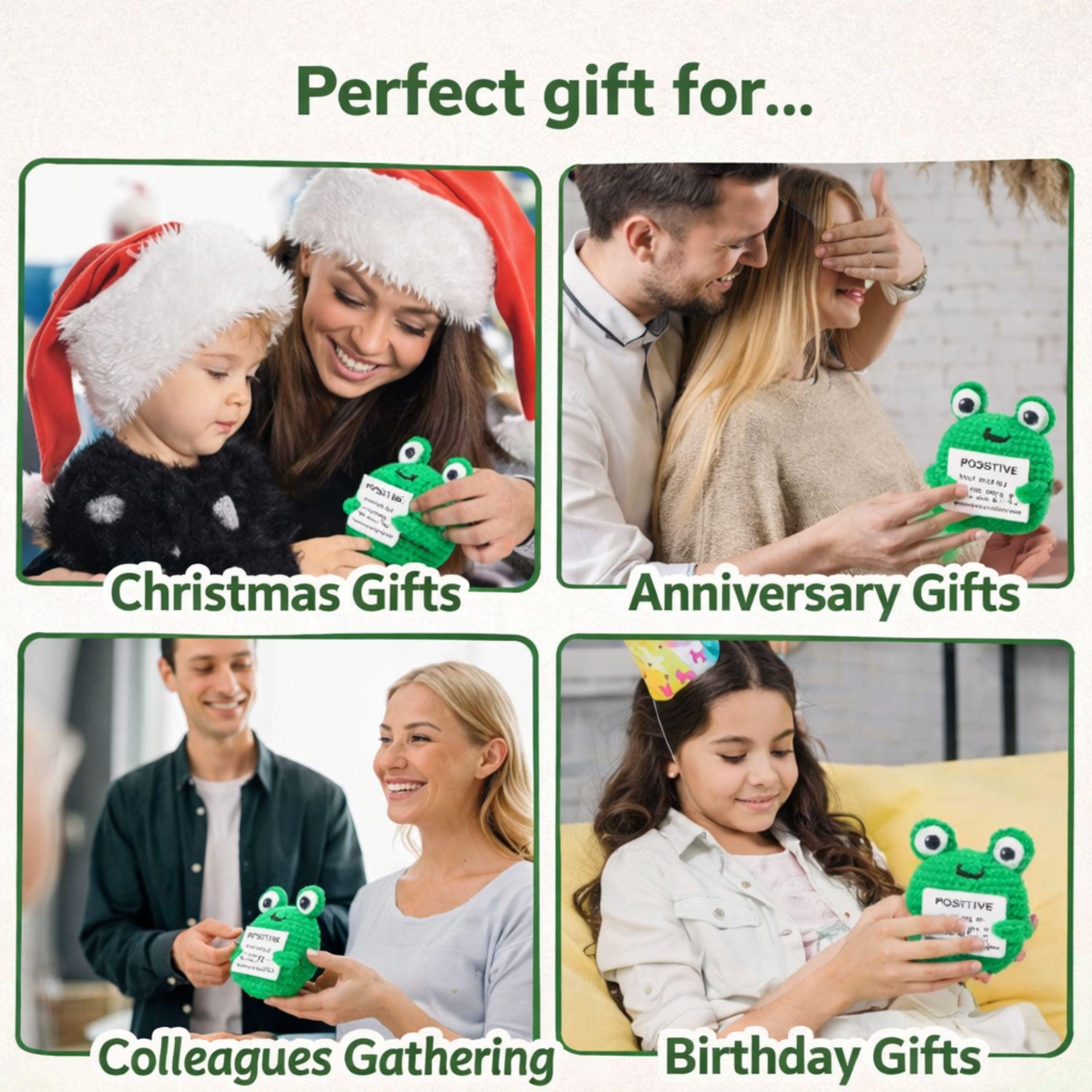 Positive Frog Crochet Pattern PDF, Emotional Support Frog Amigurumi ...