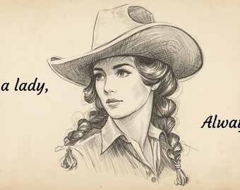 Shes a Lady Always Rodeo phone case Impact Resistant Cases