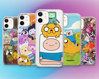 Adventure Time Phone Case Finn and Jake Cover for iPhone 17e, 16E, 15, 14, 13 Samsung S26, S25, A57 Pixel 10A, 10ProXL, 9A, 8A 8Pro