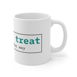 Trick or Treat Mug, Logical OR Coder Halloween Coffee Cup, Developer Gift