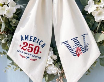 Banda bordada personalizada con corona patriótica del 250 aniversario de EE. UU., banda patriótica bordada personalizada con nombre familiar, decoración para la puerta principal del 4 de julio (1776-2026).