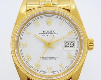 Rolex Datejust Men's Watch 36 mm Ref: 16018 with Jubilee Bracelet