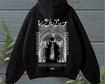 Sung Jin-Woo Hoodie – Solo Leveling Anime Pullover