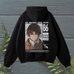 86 Eighty-Six Shin Nouzen-hoodie – Undertaker Mecha Pilot Streetwear-trui