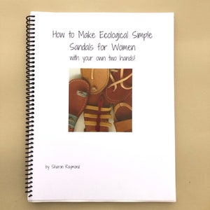 Simple Ecological Sandalmaking pdf book: How to Make Sandals image 1