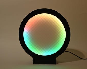 RGB Ring Table Lamp, 24 cm, App and Remote Control