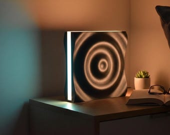 Ripple RGB Table Lamp, 21 cm, USB, App and Remote Control
