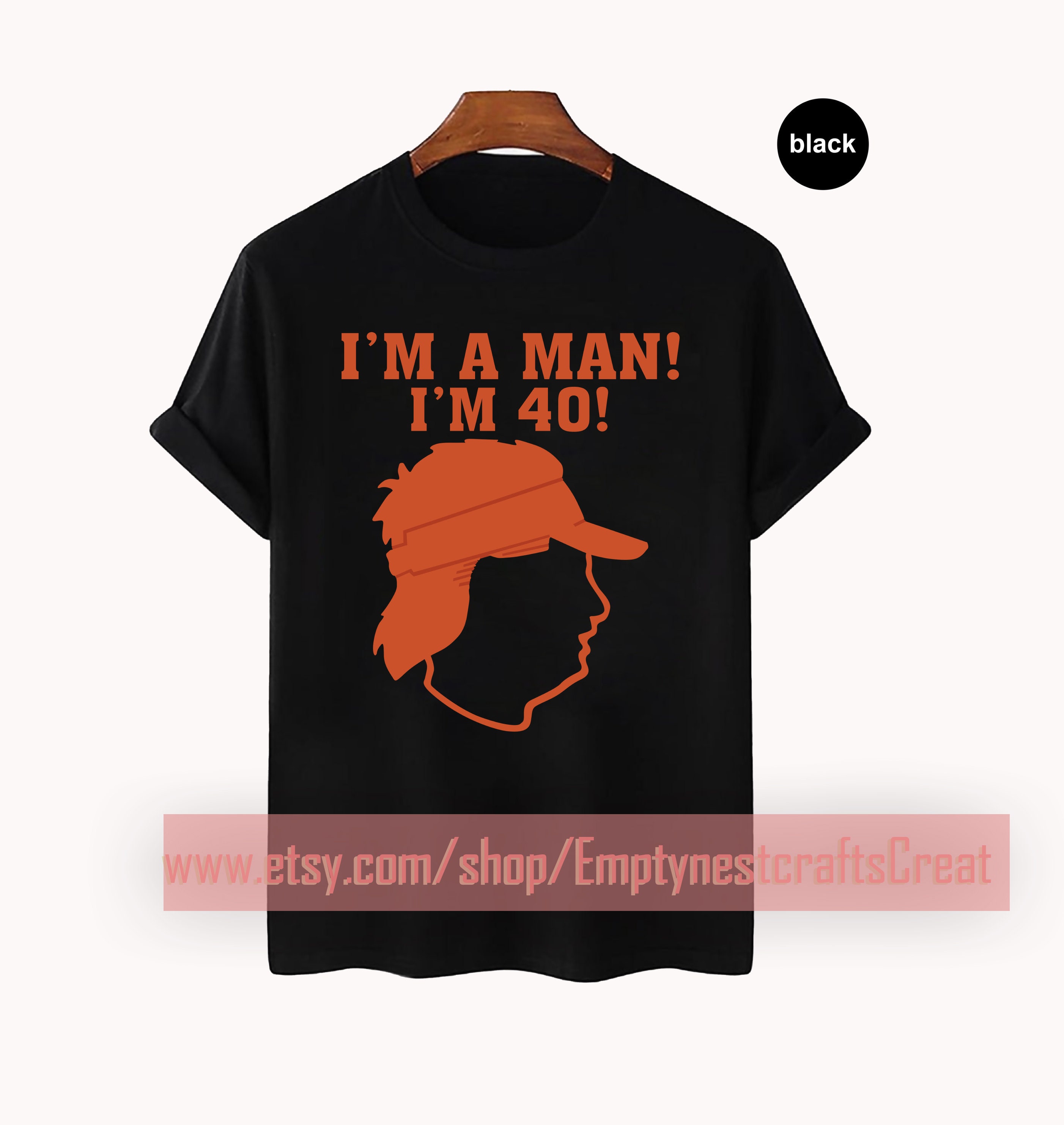 Discover Mike Gundy T Shirt, I'm a Man, I'm 40, Gift Funny for Fans Vinatge Reguar