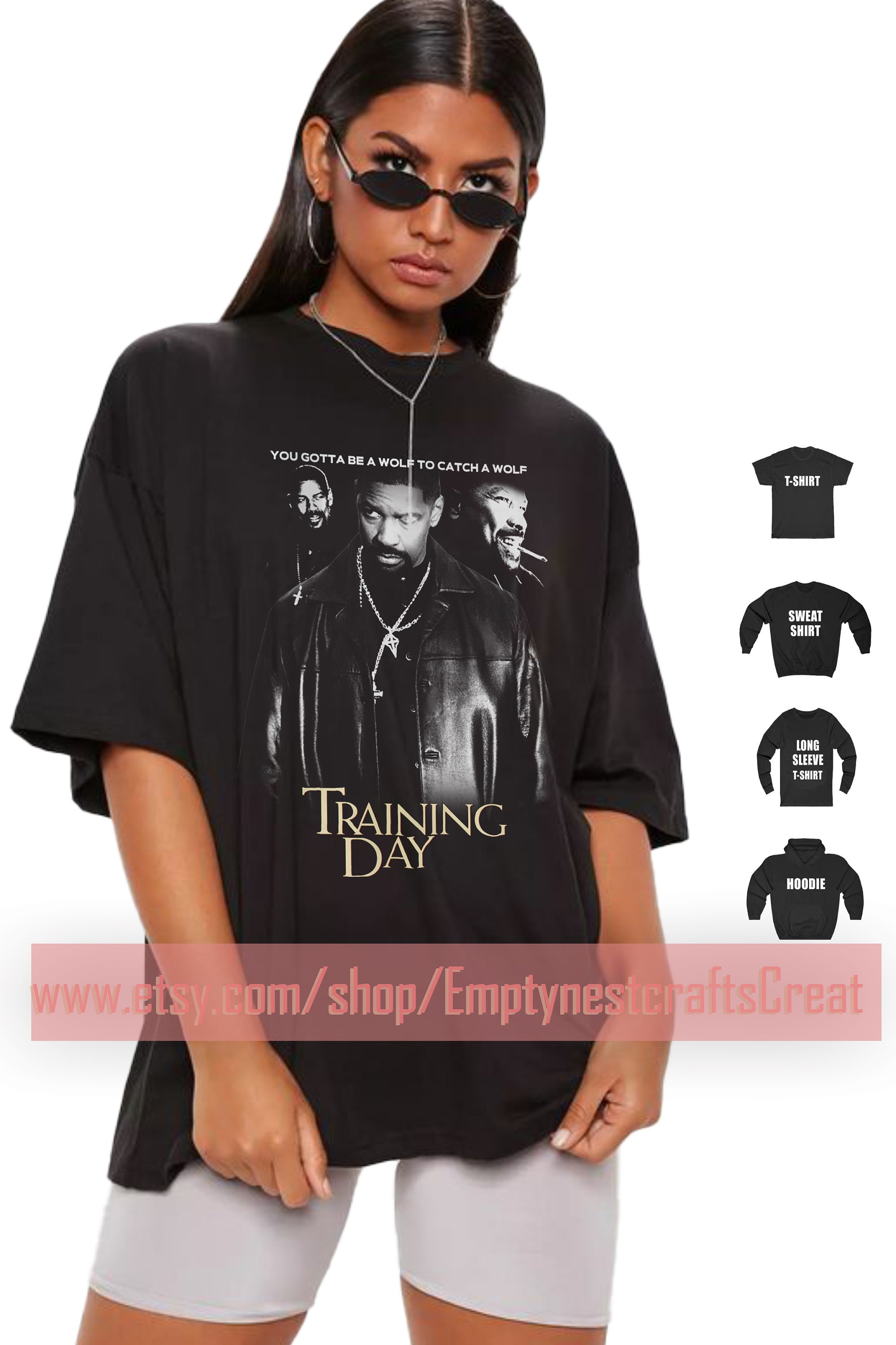 Discover Training day Retro inspired tee, Alonzo Harris Shirt