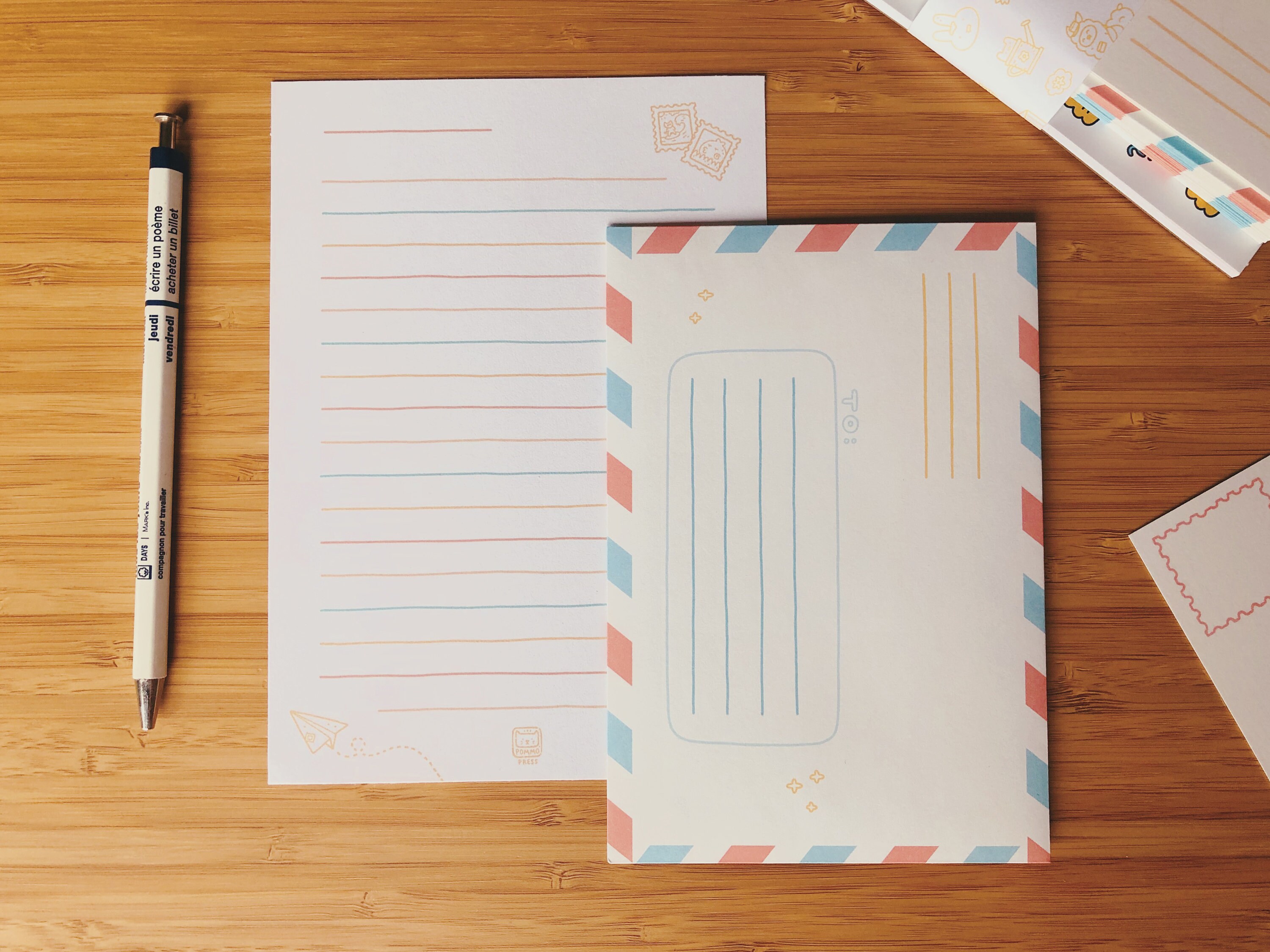 Letter Set Stationery Notepad Envelopes Postcards and Etsy