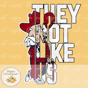 Colonel | Ole | Miss | They Not Like Us | Rebels - Digital File Download