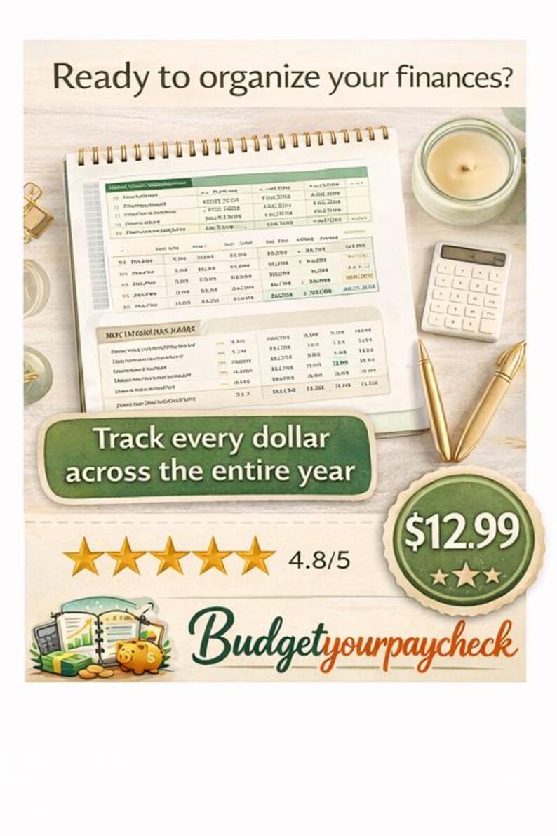 Annual Budget Planner Google Sheets | Yearly Budget Spreadsheet ...