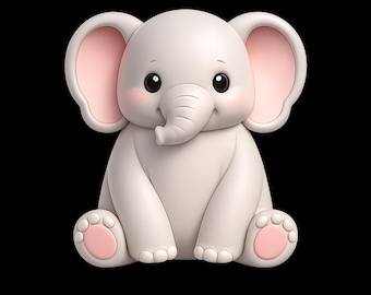 bebé elefante - compañero de cambio