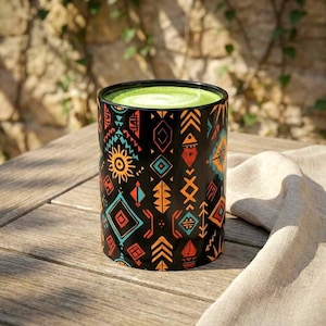 Aztec Tribal Coffee Mug - Ethnic Patterned Mother's Day Gift