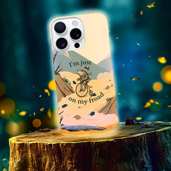 Funny Frog Pun Phone Case | Art Cover