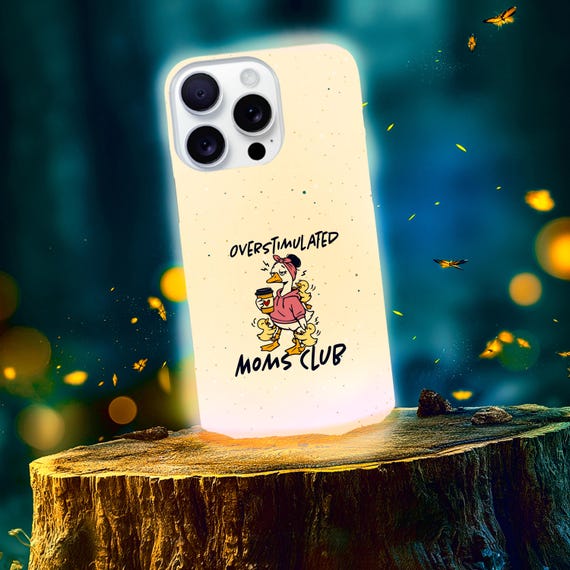 Overstimulated Moms Club - Funny & Honest Mothers Day Tough Phone Case