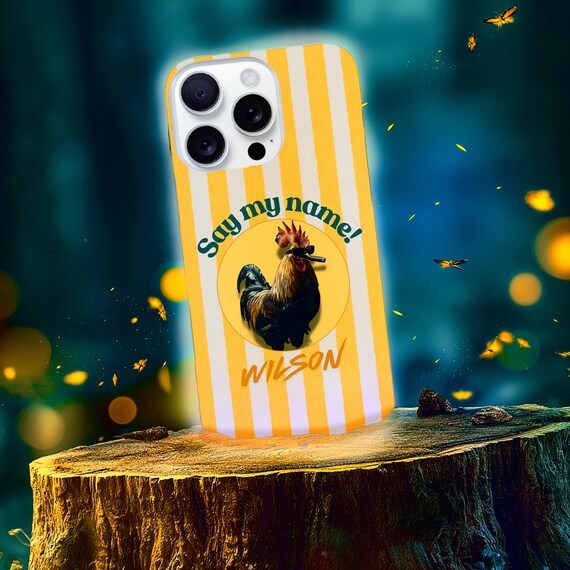 Wilson Lo Siento, Say My Name Design, Tough Phone Case | Viral Chicken Boss Case