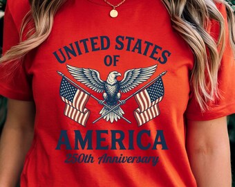 Patriotic Eagle Shirt, Vintage Americana Graphic Tee, Freedom Inspired Eagle Design, Americana Celebration Shirt, Retro Patriotic Apparel