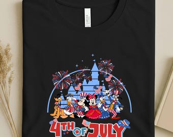 4th of July Shirt Patriotic Celebration Tee, Red White Blue Fireworks Shirt, American Holiday Outfit, Independence Day Shirt , USA Party Tee