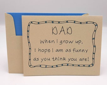 Funny Dad Birthday Card – Dad Jokes, From Son or Daughter