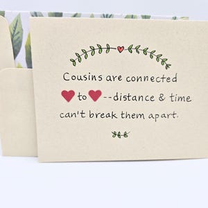 Piccadilly Greetings Moderne Weihnachtskarte 'Cousin' – 17,8 X 12,7 Cm, In Großbritannien Hergestellt
