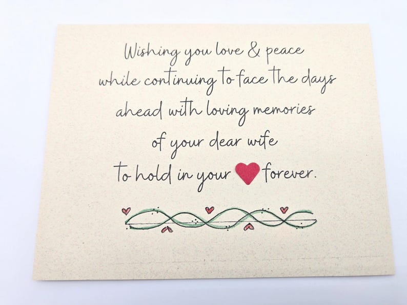 How Do You Address A Sympathy Card To A Widow