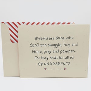 Grandparent Birthday Card -Loving Grandparent Card - Long Distance Grandparents - First Time Grandparents -Grandchildren Card - Grandparent
