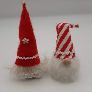 Valentine Gnome Couple - Valentine Gift - Tiered Tray Gnomes - Tiny Gnome Couple - Miniature Gnomes - 5&quot; Gnomes