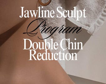 Jawline Sculpt Program - Double Chin Reduction (Digital Download)