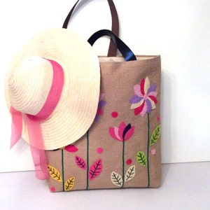 Jutetasche, Jutetasche, Jutebeutel mit Blumen, Jutebeutel mit Blumen, Jutebeutel, Jutetasche, Jutetasche, Jutetasche, Jutetasche