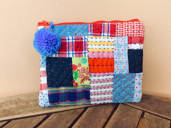 Stoffreste Verwerten Patchworkdecke Aus Stoffresten Sashiko