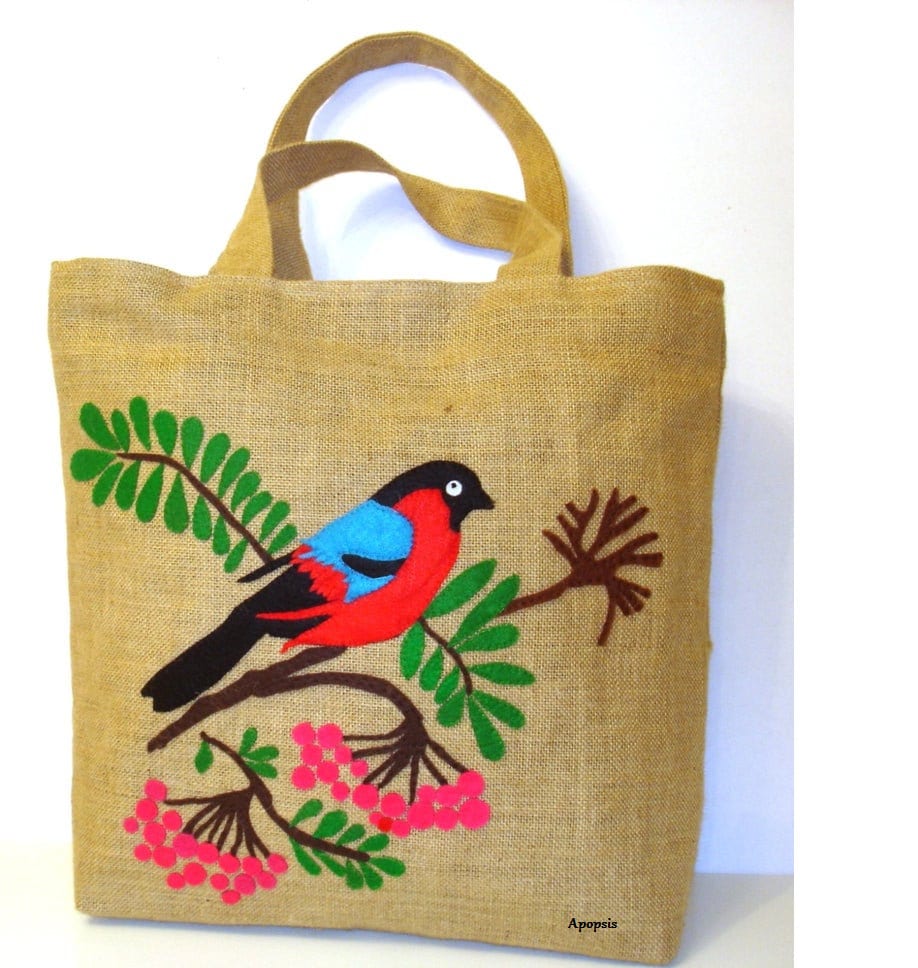 ◆JILLSTUART◆[SUMMER JUTE] Brown jute canvas book tote bag Jute Tall Tote – Out of the Woods