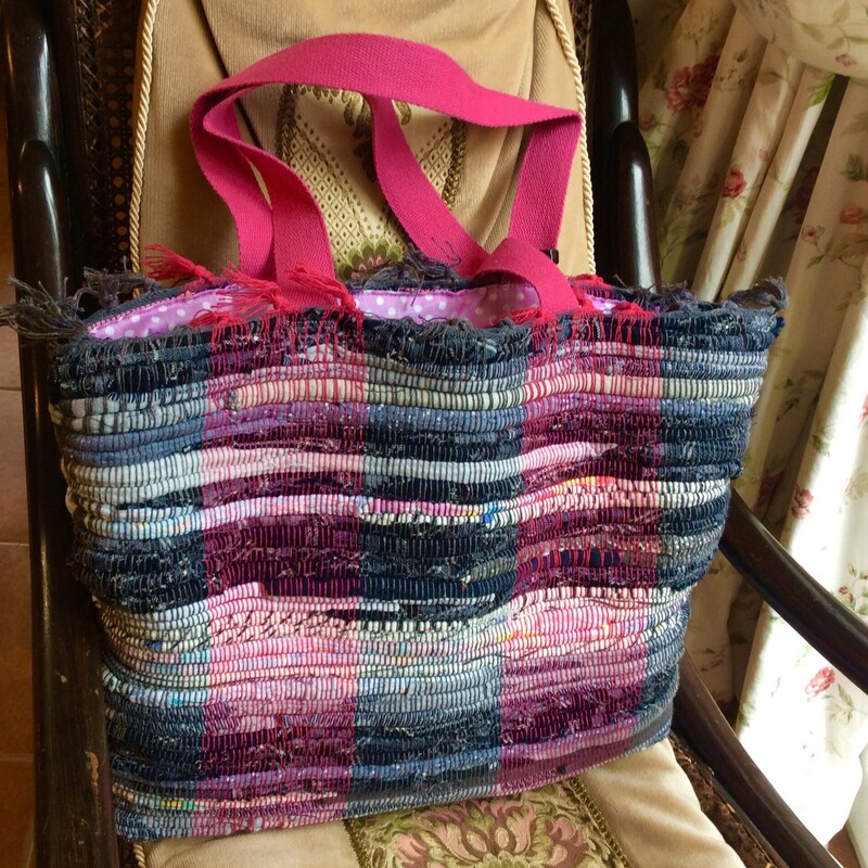 Upcycled Rag Rug - Etsy