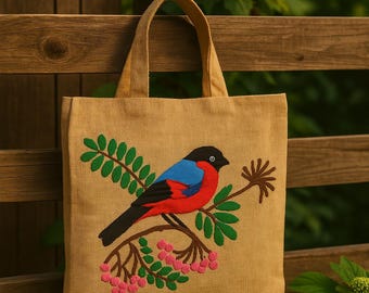 ◆JILLSTUART◆[SUMMER JUTE] Brown jute canvas book tote bag ◇JILLSTUART◇[SUMMER JUTE] Brown jute canvas book tote bag