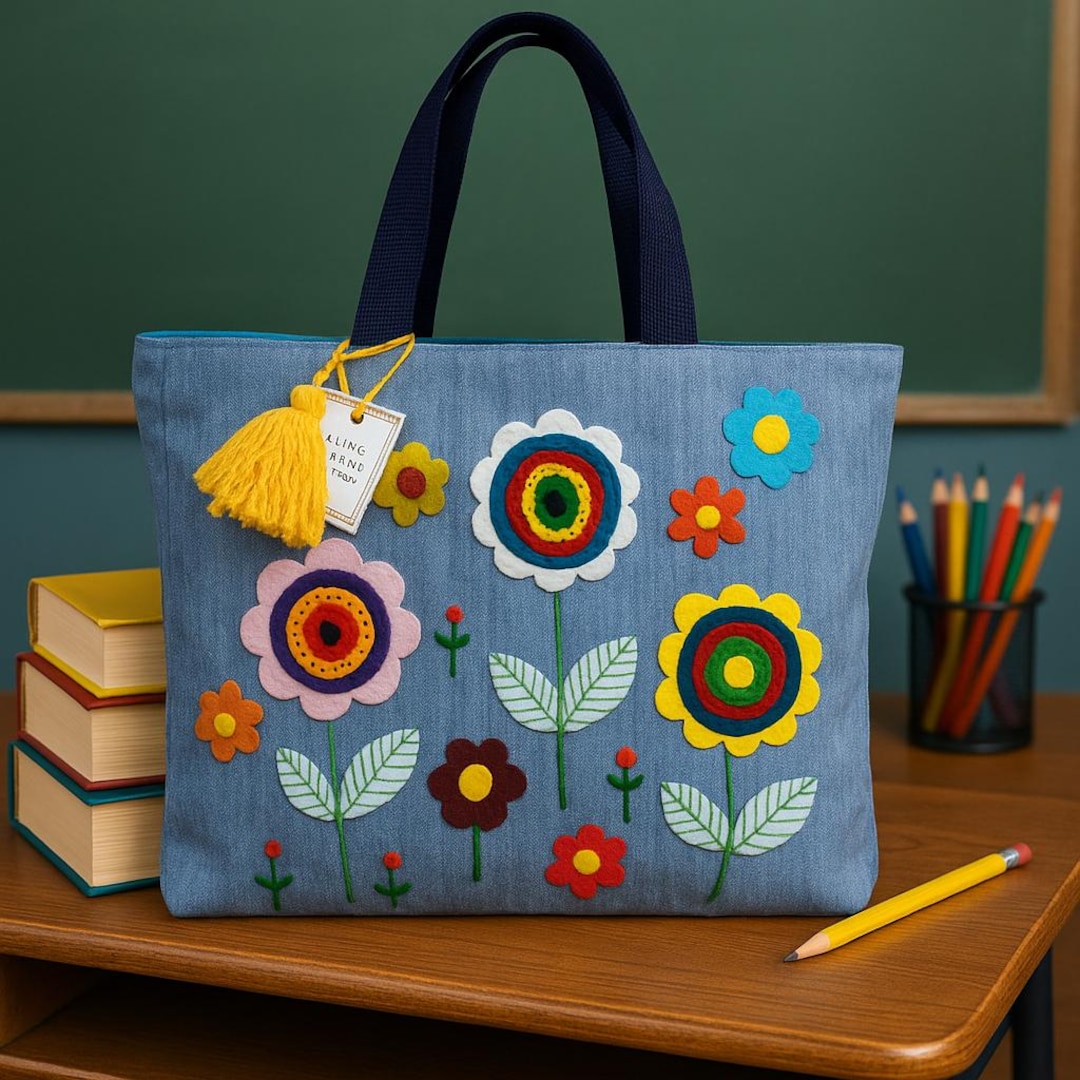 denim ハンドメイド・手芸 ♾専用♾ ふんわりミニトート