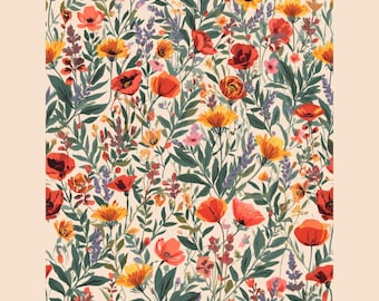 Italy Floral Wall Print | Wall Art Home Decor
