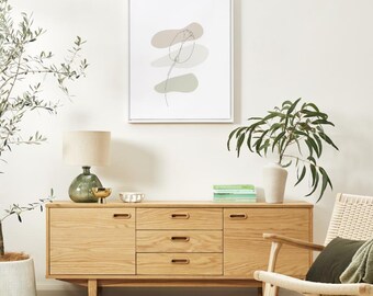 Abstract Wall Print | Tulip | Home Decor