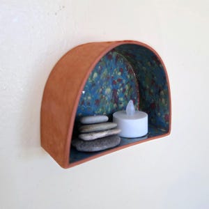 Ceramic Curio Shelf, Altar, Shrine