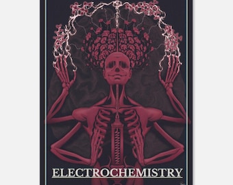 Disco Elysium Electrochemistry Skill Poster